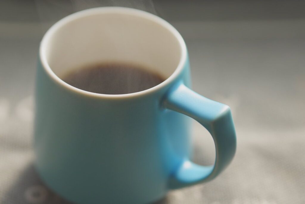 抽出後のコーヒー